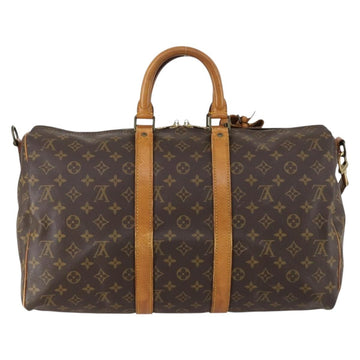 LOUIS VUITTON Monogram Keepall Bandouliere 45 Boston Bag M41418 LV Auth 154816 - 0