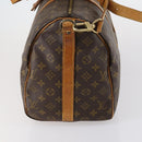 LOUIS VUITTON Monogram Keepall Bandouliere 45 Boston Bag M41418 LV Auth 154816-3