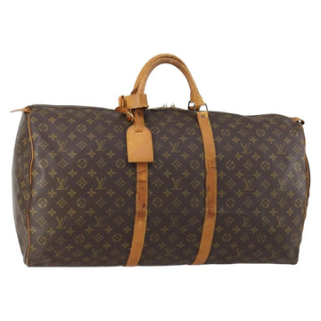 LOUIS VUITTON Monogram Keepall 60 Boston Bag M41422 LV Auth 154820