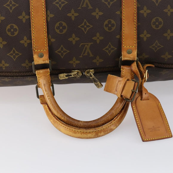 LOUIS VUITTON Monogram Keepall 60 Boston Bag M41422 LV Auth 154820