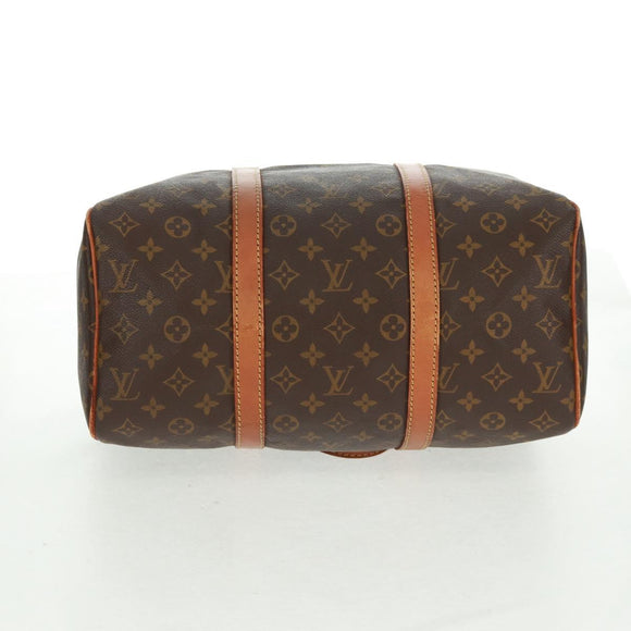 LOUIS VUITTON Monogram Sac Souple 35 Boston Bag M41626 LV Auth 154822