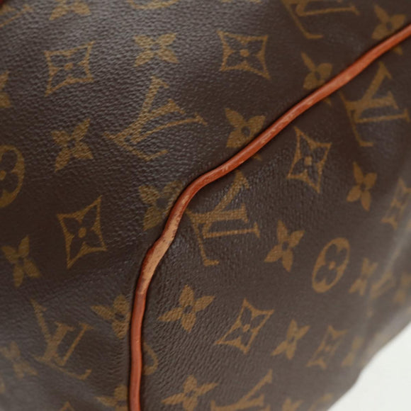 LOUIS VUITTON Monogram Sac Souple 35 Boston Bag M41626 LV Auth 154822