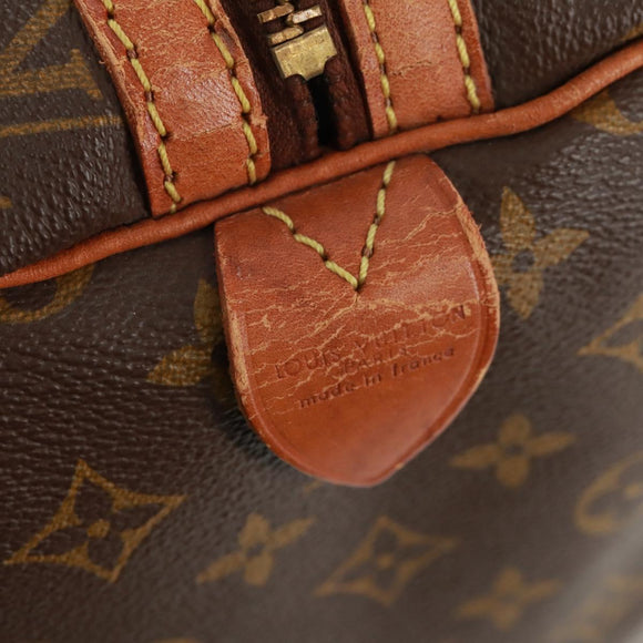 LOUIS VUITTON Monogram Sac Souple 35 Boston Bag M41626 LV Auth 154822