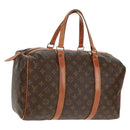 LOUIS VUITTON Monogram Sac Souple 35 Boston Bag M41626 LV Auth 154822-1