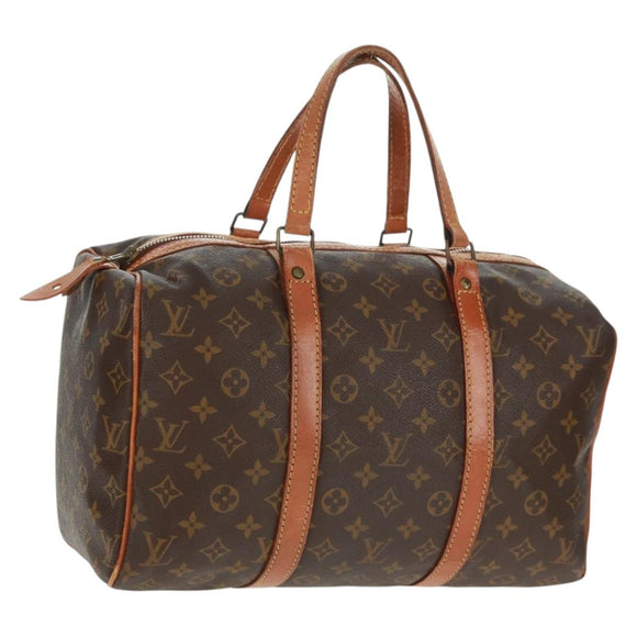 LOUIS VUITTON Monogram Sac Souple 35 Boston Bag M41626 LV Auth 154822