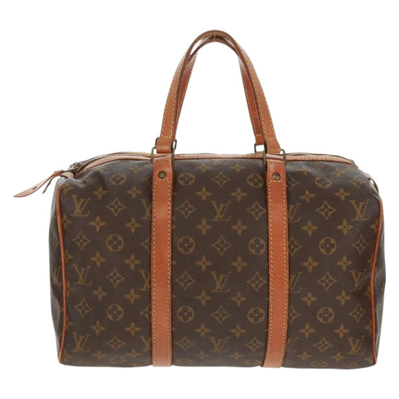 LOUIS VUITTON Monogram Sac Souple 35 Boston Bag M41626 LV Auth 154822