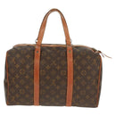 LOUIS VUITTON Monogram Sac Souple 35 Boston Bag M41626 LV Auth 154822-2