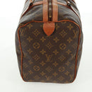 LOUIS VUITTON Monogram Sac Souple 35 Boston Bag M41626 LV Auth 154822-3