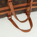 LOUIS VUITTON Monogram Sac Souple 35 Boston Bag M41626 LV Auth 154822-8