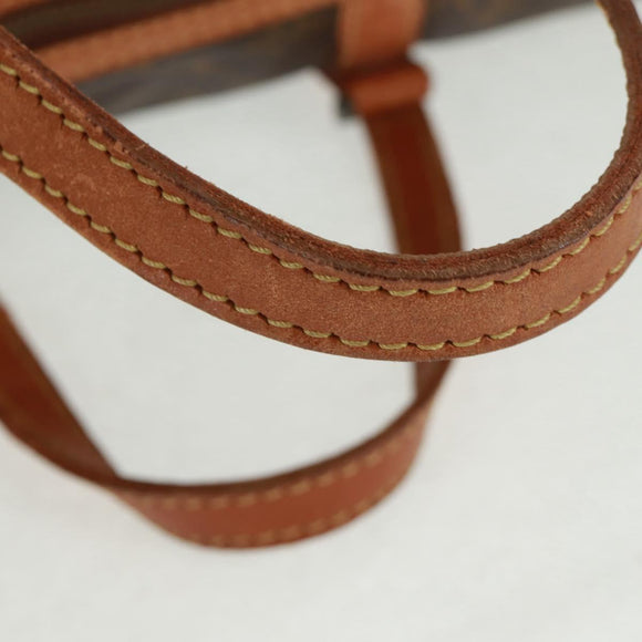 LOUIS VUITTON Monogram Sac Souple 35 Boston Bag M41626 LV Auth 154822