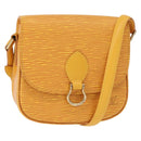 LOUIS VUITTON Epi Saint Cloud PM Shoulder Bag Yellow M52219 LV Auth 154823-1