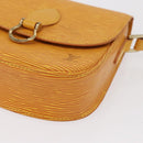 LOUIS VUITTON Epi Saint Cloud PM Shoulder Bag Yellow M52219 LV Auth 154823-15
