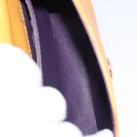 LOUIS VUITTON Epi Saint Cloud PM Shoulder Bag Yellow M52219 LV Auth 154823