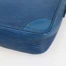 LOUIS VUITTON Epi Danube Shoulder Bag Blue M45635 LV Auth 154824-10