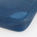 LOUIS VUITTON Epi Danube Shoulder Bag Blue M45635 LV Auth 154824-12
