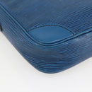 LOUIS VUITTON Epi Danube Shoulder Bag Blue M45635 LV Auth 154824-13