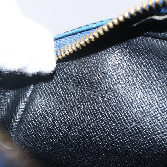 LOUIS VUITTON Epi Danube Shoulder Bag Blue M45635 LV Auth 154824
