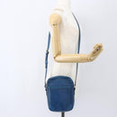 LOUIS VUITTON Epi Danube Shoulder Bag Blue M45635 LV Auth 154824-22