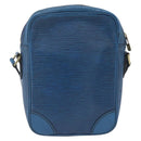LOUIS VUITTON Epi Danube Shoulder Bag Blue M45635 LV Auth 154824-3