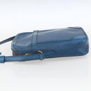 LOUIS VUITTON Epi Danube Shoulder Bag Blue M45635 LV Auth 154824-4