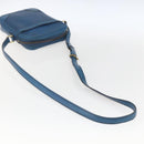 LOUIS VUITTON Epi Danube Shoulder Bag Blue M45635 LV Auth 154824-7