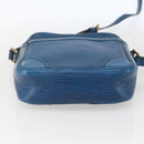 LOUIS VUITTON Epi Danube Shoulder Bag Blue M45635 LV Auth 154824-9