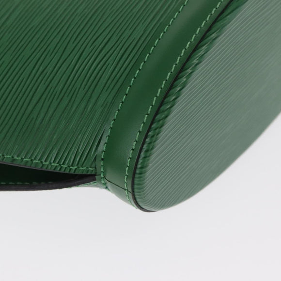 LOUIS VUITTON Epi Saint Jacques Hand Bag Green M52274 LV Auth 154825