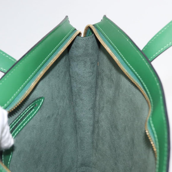 LOUIS VUITTON Epi Saint Jacques Hand Bag Green M52274 LV Auth 154825