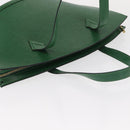 LOUIS VUITTON Epi Saint Jacques Hand Bag Green M52274 LV Auth 154825-6