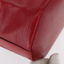 LOUIS VUITTON Epi Sac Depaule PM Shoulder Bag Red M80207 LV Auth 154826-9