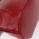 LOUIS VUITTON Epi Sac Depaule PM Shoulder Bag Red M80207 LV Auth 154826-15