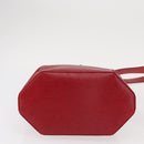 LOUIS VUITTON Epi Sac Depaule PM Shoulder Bag Red M80207 LV Auth 154826-5