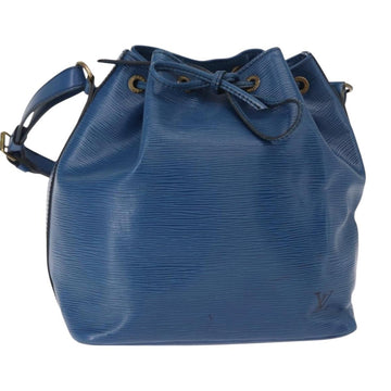 LOUIS VUITTON Epi Petit Noe Shoulder Bag Blue M44105 LV Auth 154827