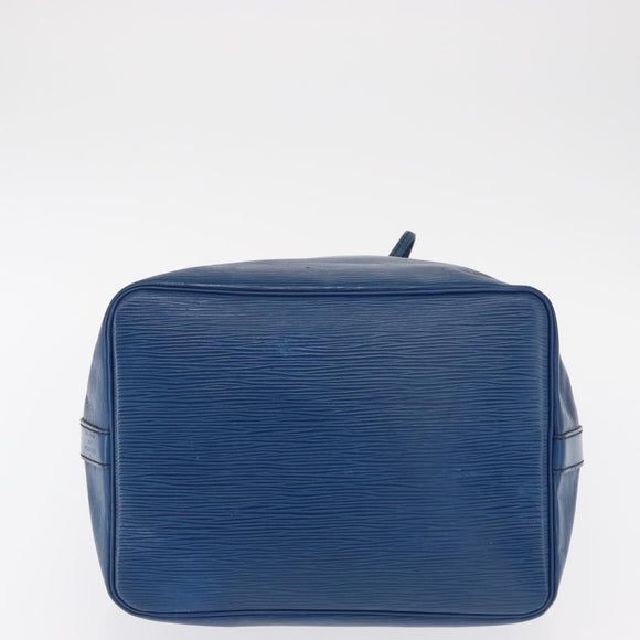 LOUIS VUITTON Epi Petit Noe Shoulder Bag Blue M44105 LV Auth 154827