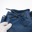 LOUIS VUITTON Epi Petit Noe Shoulder Bag Blue M44105 LV Auth 154827-19
