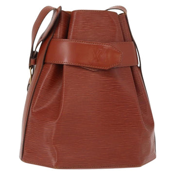 LOUIS VUITTON Epi Sac de Paul PM Shoulder Bag Brown M80203 LV Auth 154830