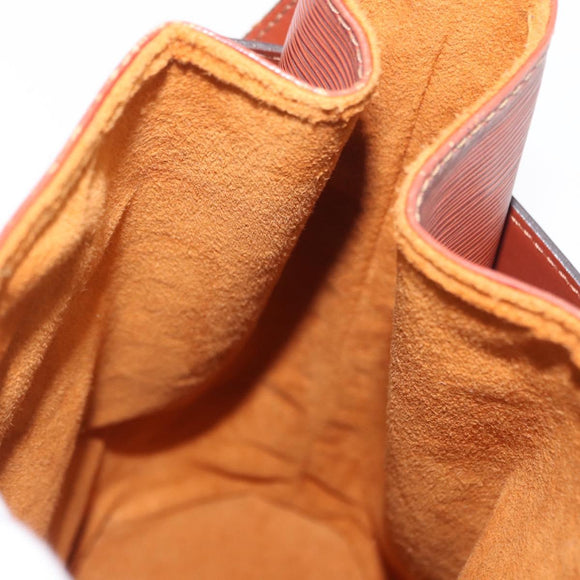 LOUIS VUITTON Epi Sac de Paul PM Shoulder Bag Brown M80203 LV Auth 154830