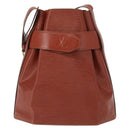 LOUIS VUITTON Epi Sac de Paul PM Shoulder Bag Brown M80203 LV Auth 154830-13
