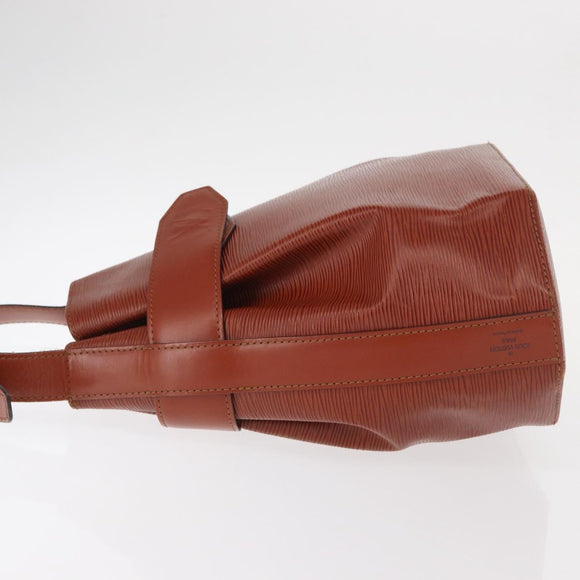 LOUIS VUITTON Epi Sac de Paul PM Shoulder Bag Brown M80203 LV Auth 154830