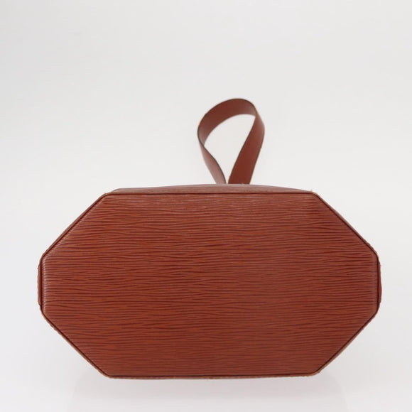 LOUIS VUITTON Epi Sac de Paul PM Shoulder Bag Brown M80203 LV Auth 154830
