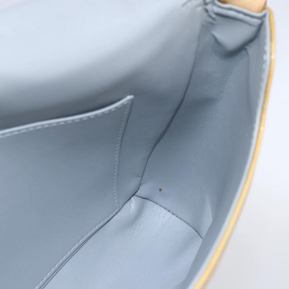 LOUIS VUITTON Monogram Vernis Thompson Street Bag Gris M91008 LV Auth 154836