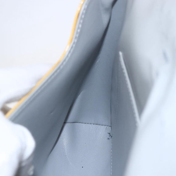 LOUIS VUITTON Monogram Vernis Thompson Street Bag Gris M91008 LV Auth 154836