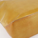 LOUIS VUITTON Monogram Vernis Reade MM Hand Bag Beige M91141 LV Auth 154837-14