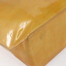LOUIS VUITTON Monogram Vernis Reade MM Hand Bag Beige M91141 LV Auth 154837-16