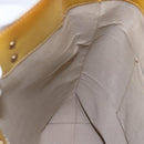 LOUIS VUITTON Monogram Vernis Reade MM Hand Bag Beige M91141 LV Auth 154837-18