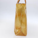 LOUIS VUITTON Monogram Vernis Reade MM Hand Bag Beige M91141 LV Auth 154837-3