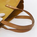 LOUIS VUITTON Monogram Vernis Reade MM Hand Bag Beige M91141 LV Auth 154837-7