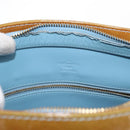 LOUIS VUITTON Monogram Vernis Houston Hand Bag Baby Blue M91005 LV Auth 154838-17