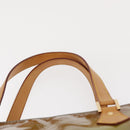 LOUIS VUITTON Monogram Vernis Houston Hand Bag Baby Blue M91005 LV Auth 154838-6