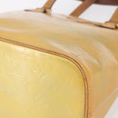 LOUIS VUITTON Monogram Vernis Houston Hand Bag Gris M91053 LV Auth 154839-9